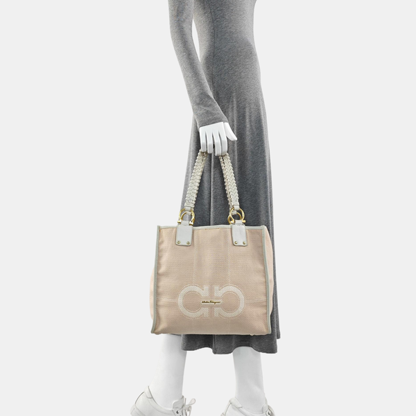 Canvas Tote Bag Pink