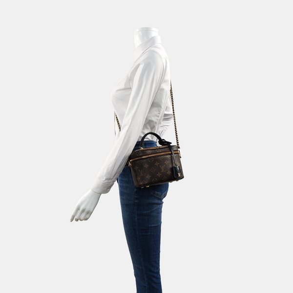 VANITY PM Monogram Coated Canvas Brown