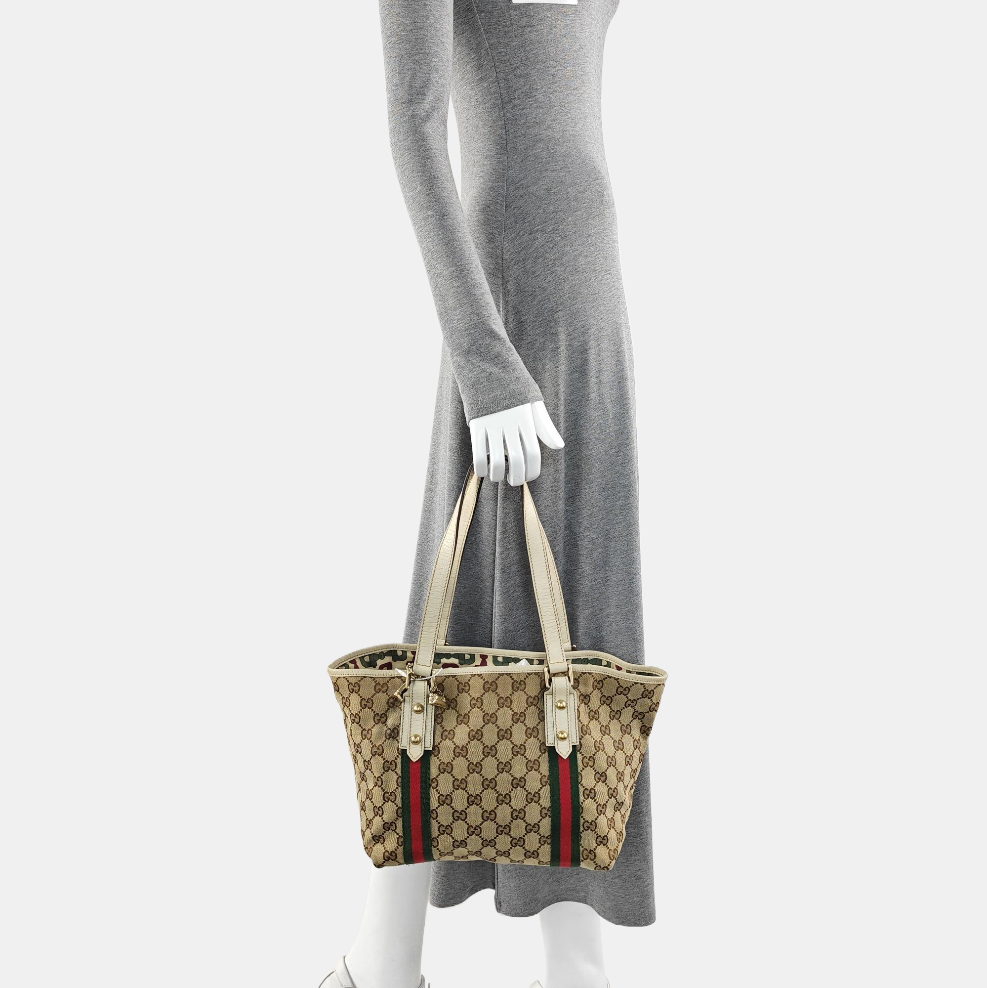 Jolicoeur Medium Monogram Coated Canvas Beige