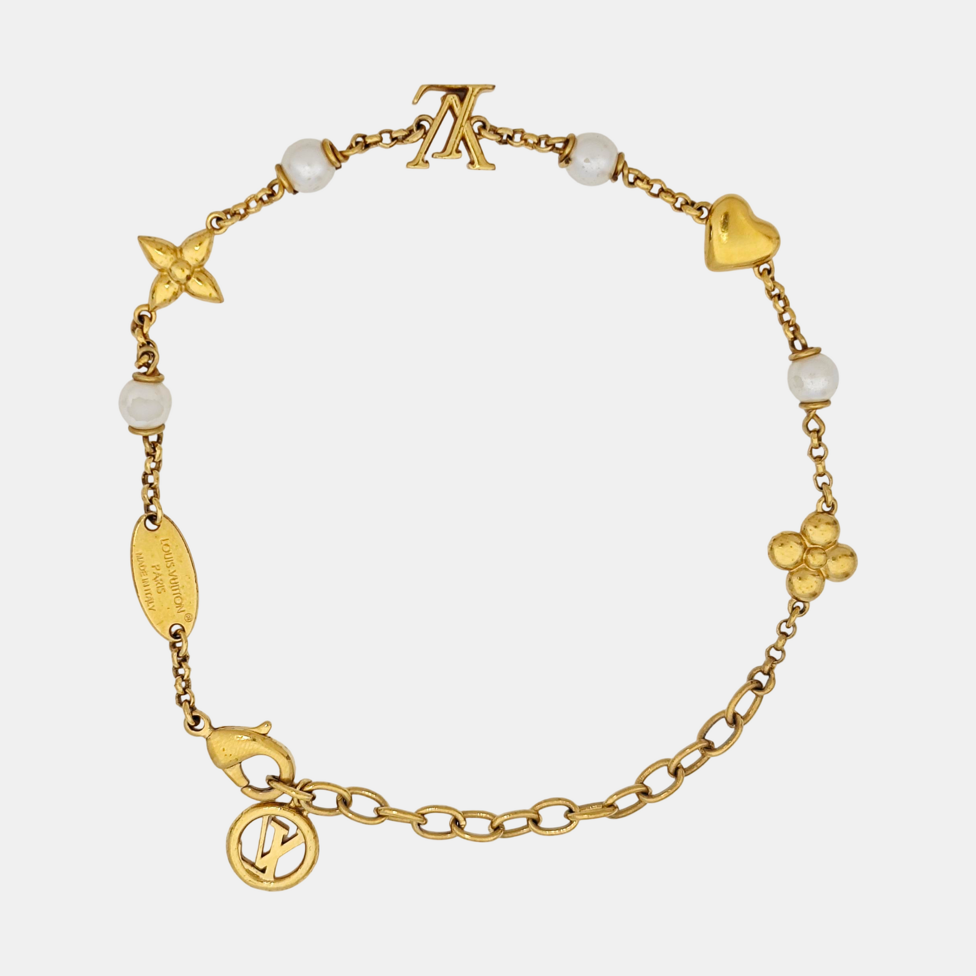 HEART Metal Gold Bracelet