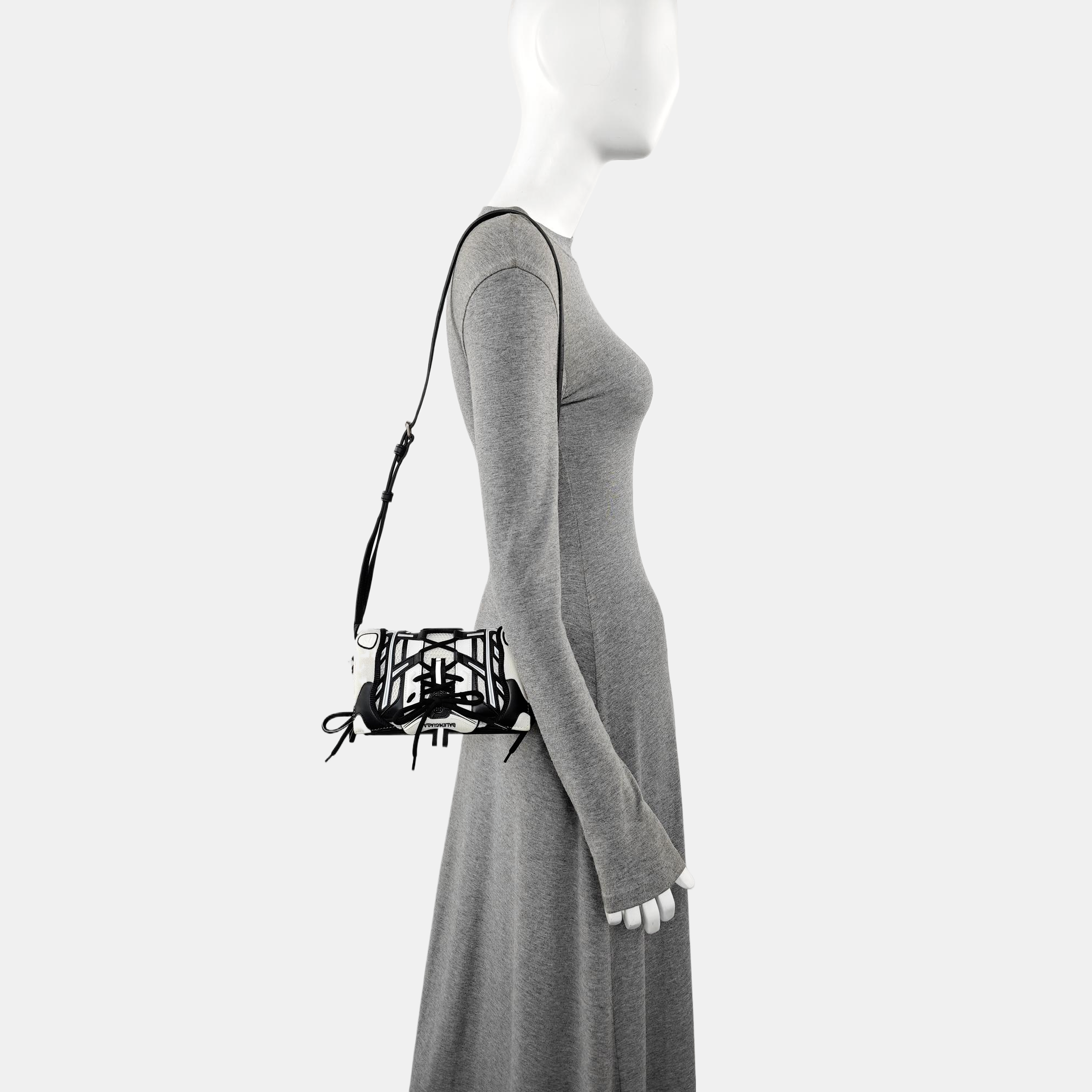 Calfskin Shoulder Bag Black