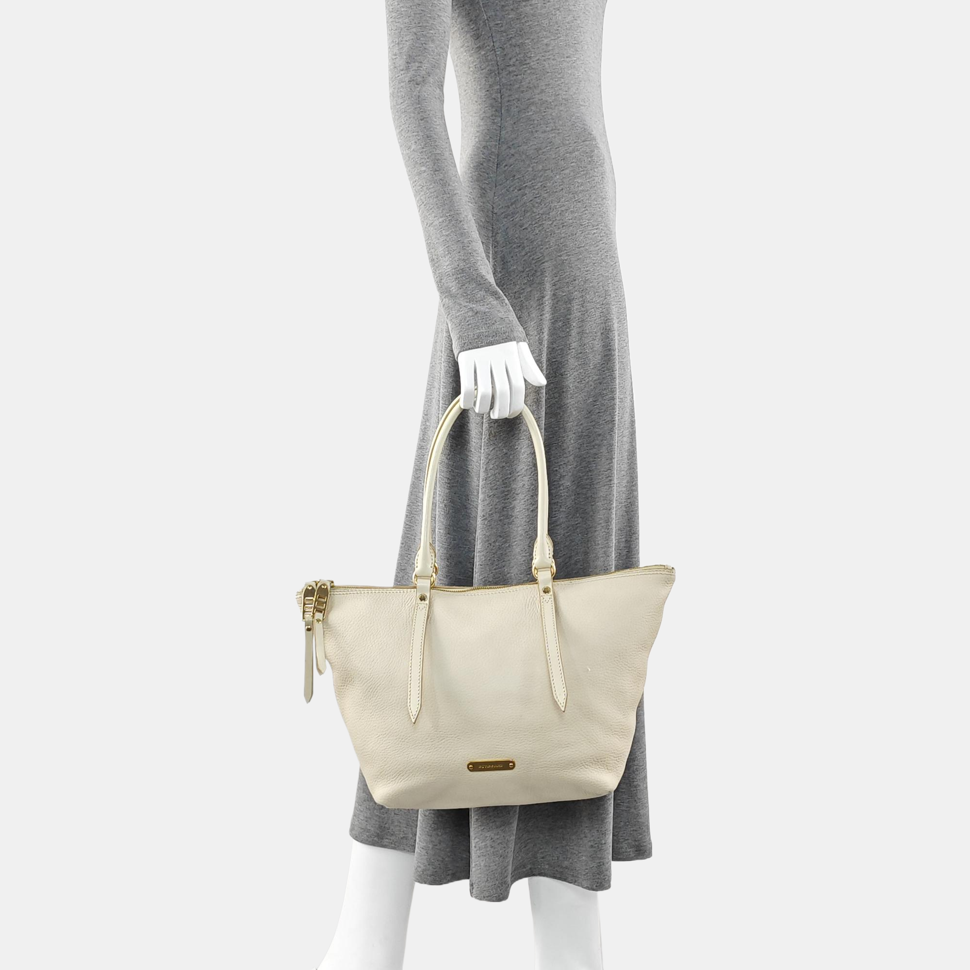Salisbury Medium Calfskin Beige