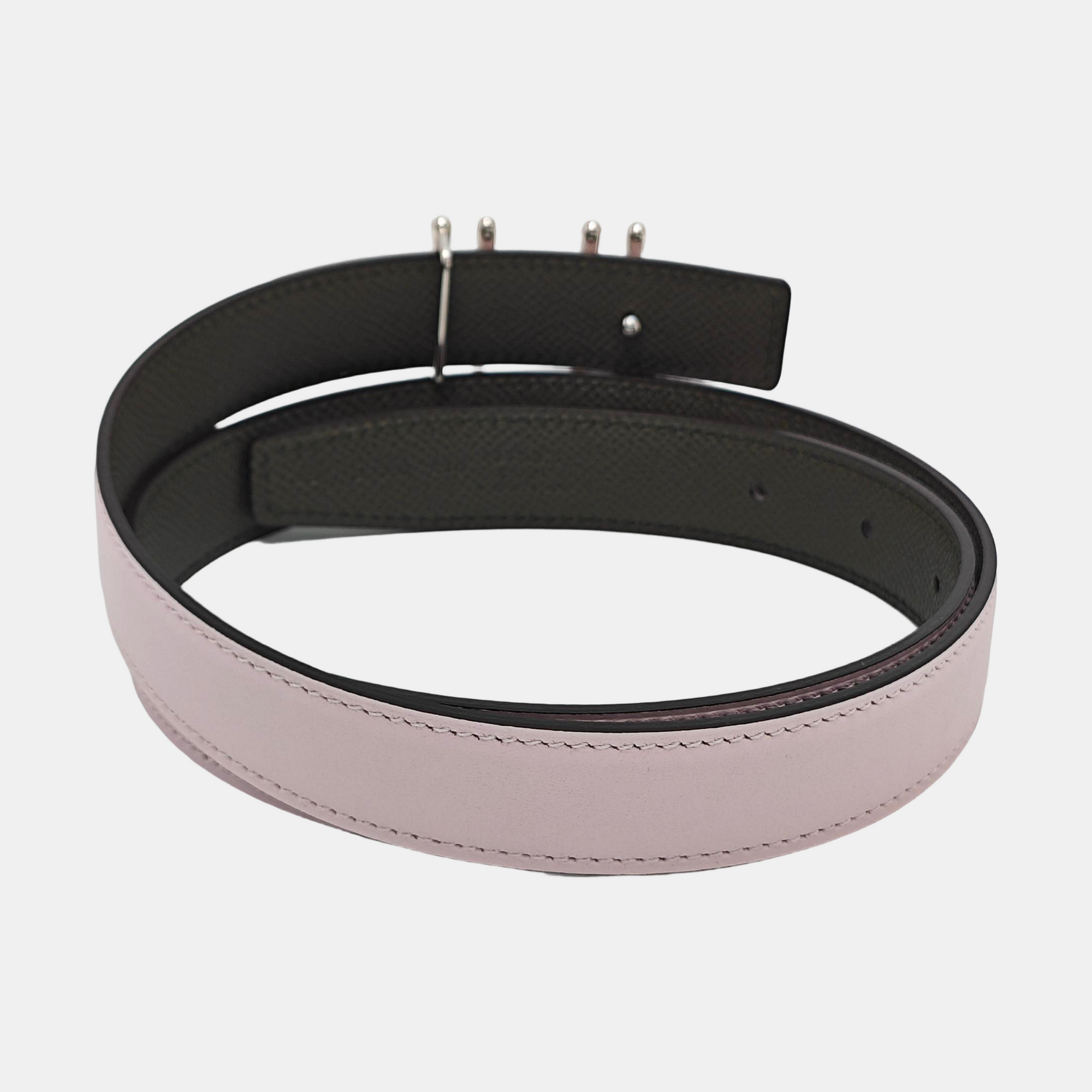 Leather Belt Red
