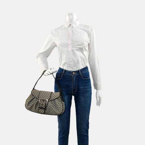 Canvas Top Handle Bag Gray