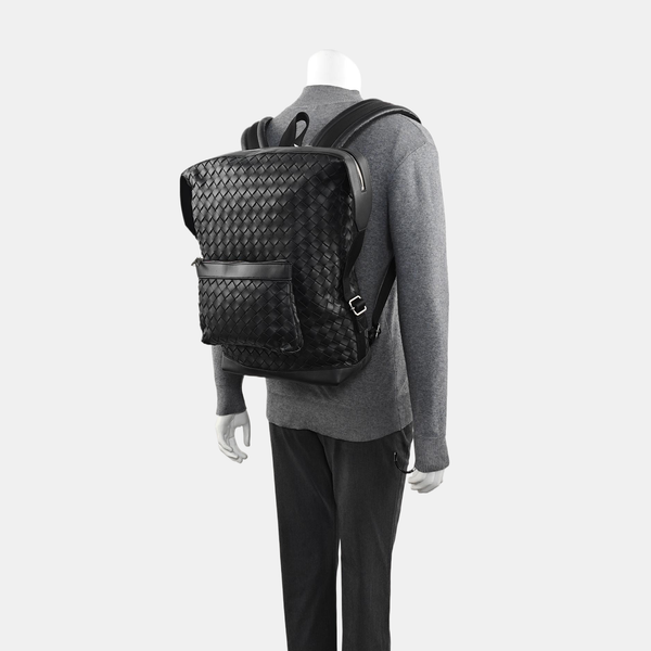 Calfskin Backpack Black