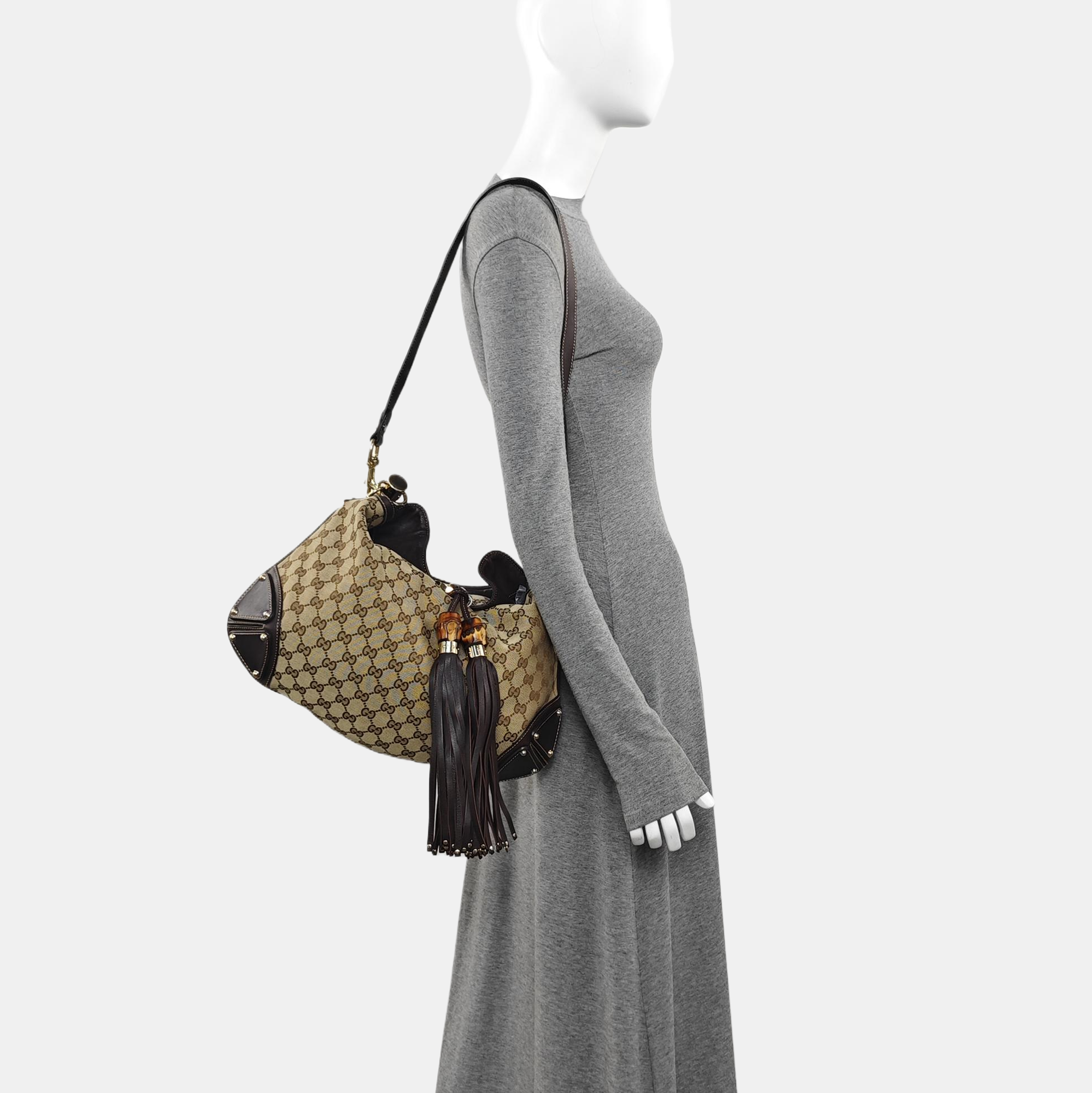 Indy Monogram Canvas Beige