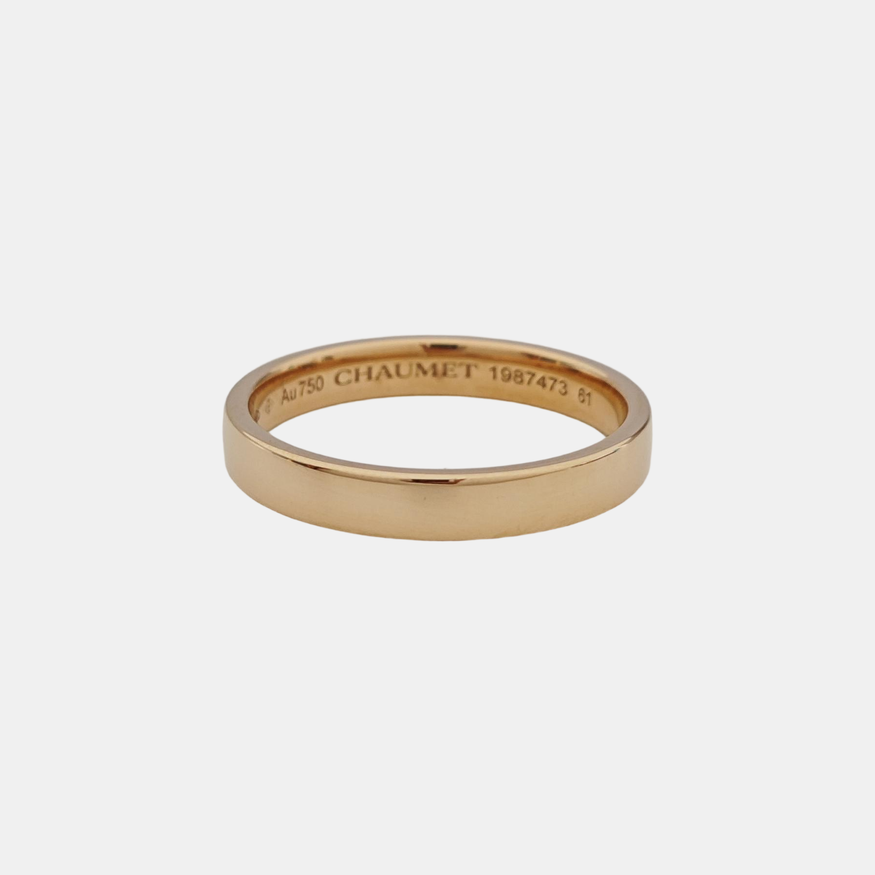 LES ÉTERNELLES 18k Rose Gold Ring EU 61