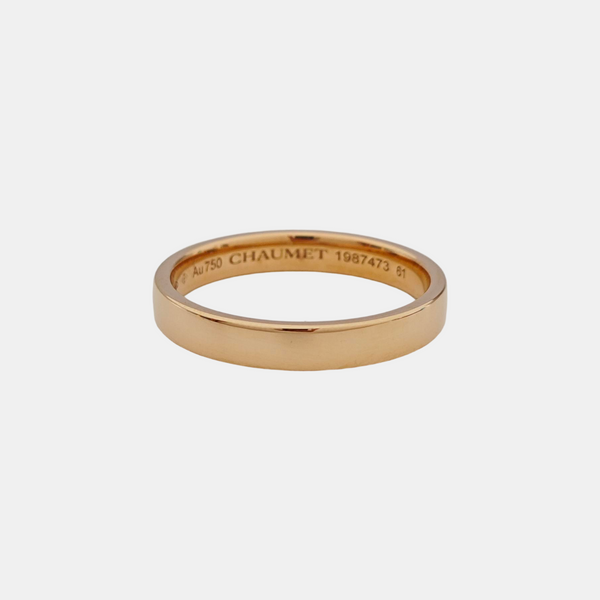 LES ÉTERNELLES 18k Rose Gold Ring EU 61