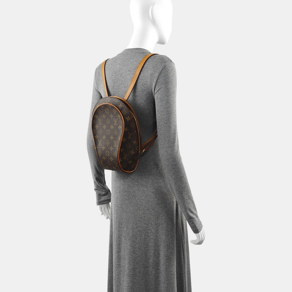 ELLIPSE Monogram Coated Canvas Brown