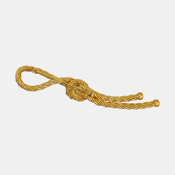 Metal Gold Brooch