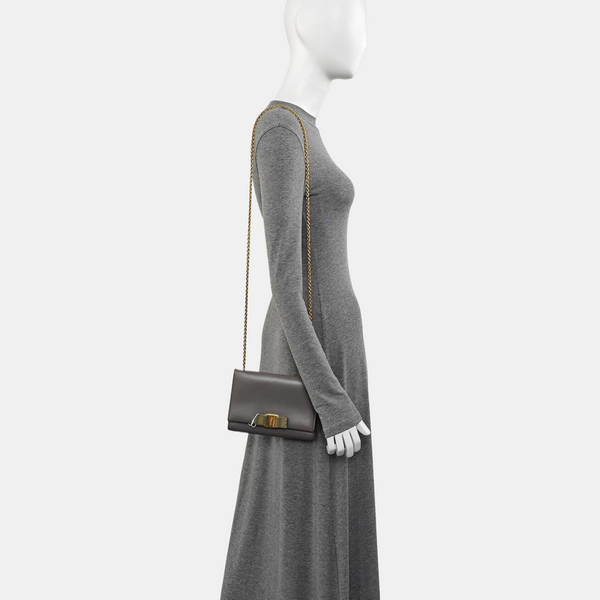 Ginny Leather Gray