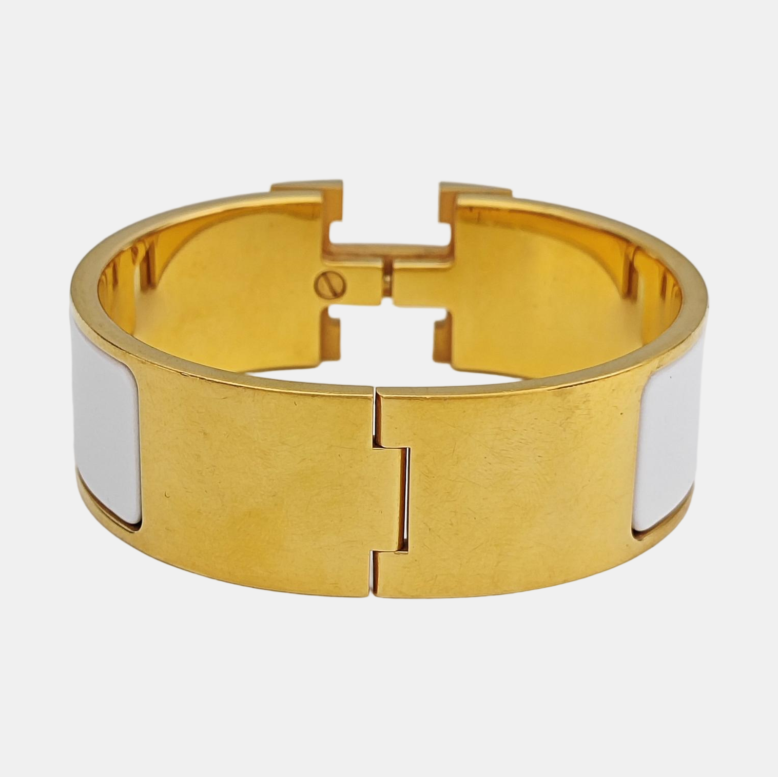 Clic Clac H Metal Gold Bangle