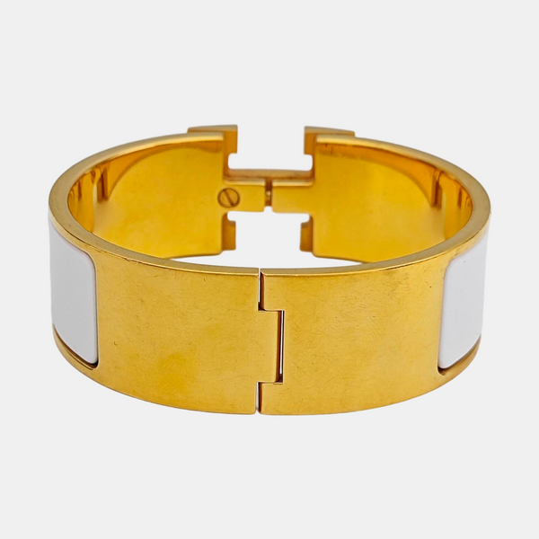 Clic Clac H Metal Gold Bangle