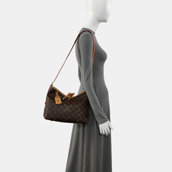 CARRYALL PM Monogram Coated Canvas Brown