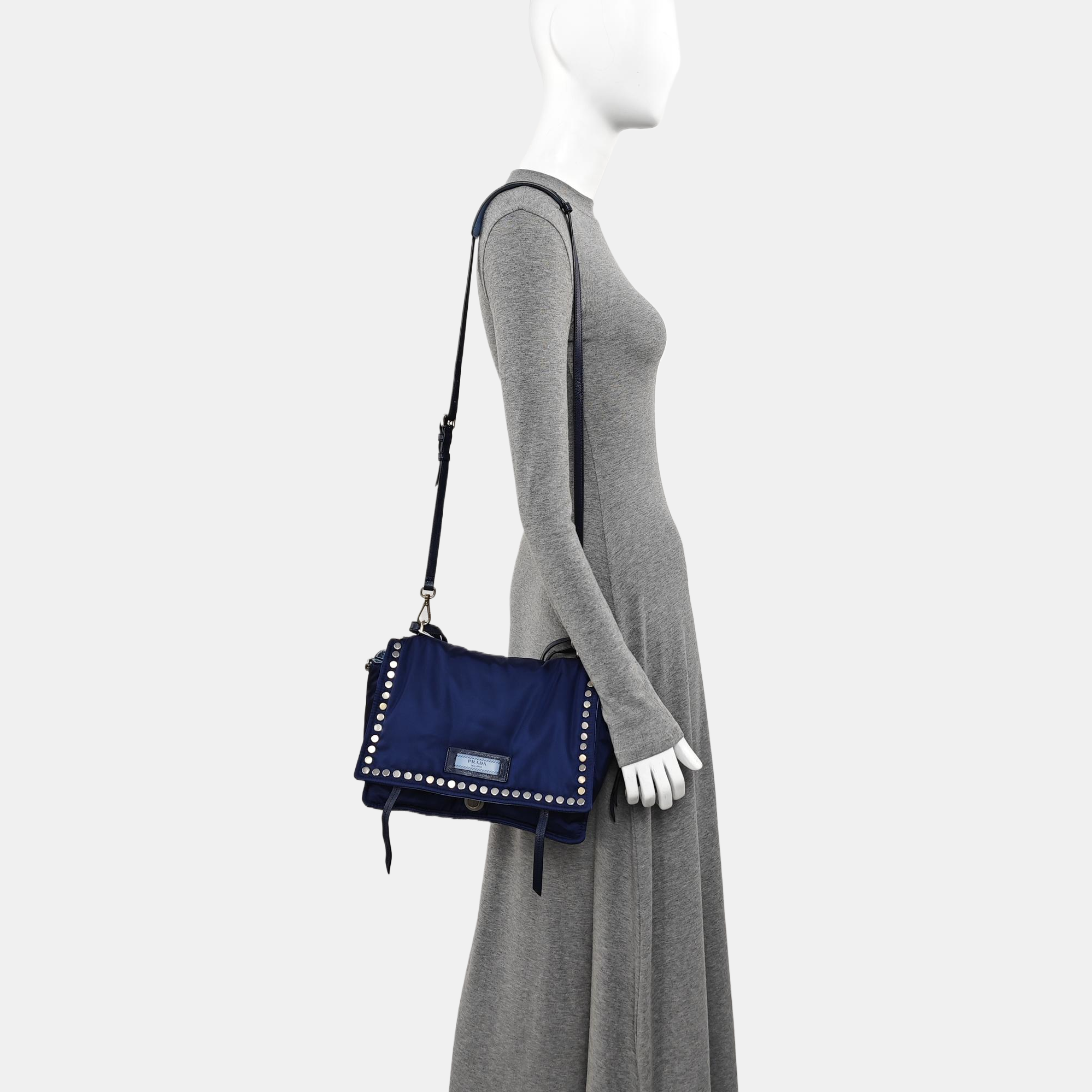 Etiquette Nylon Blue