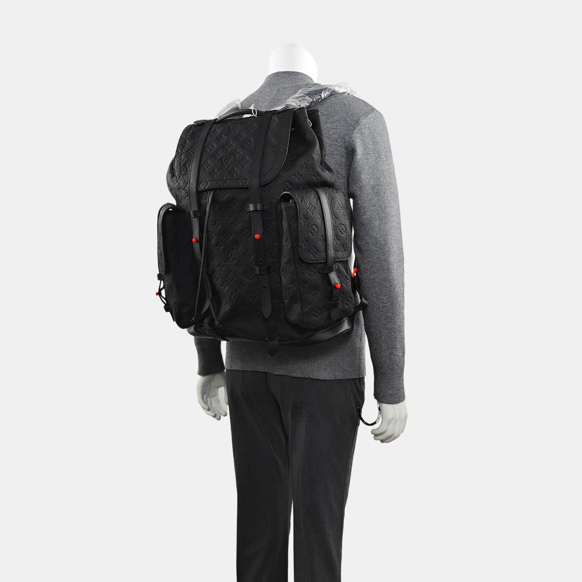 CHRISTOPHER GM Calfskin Black