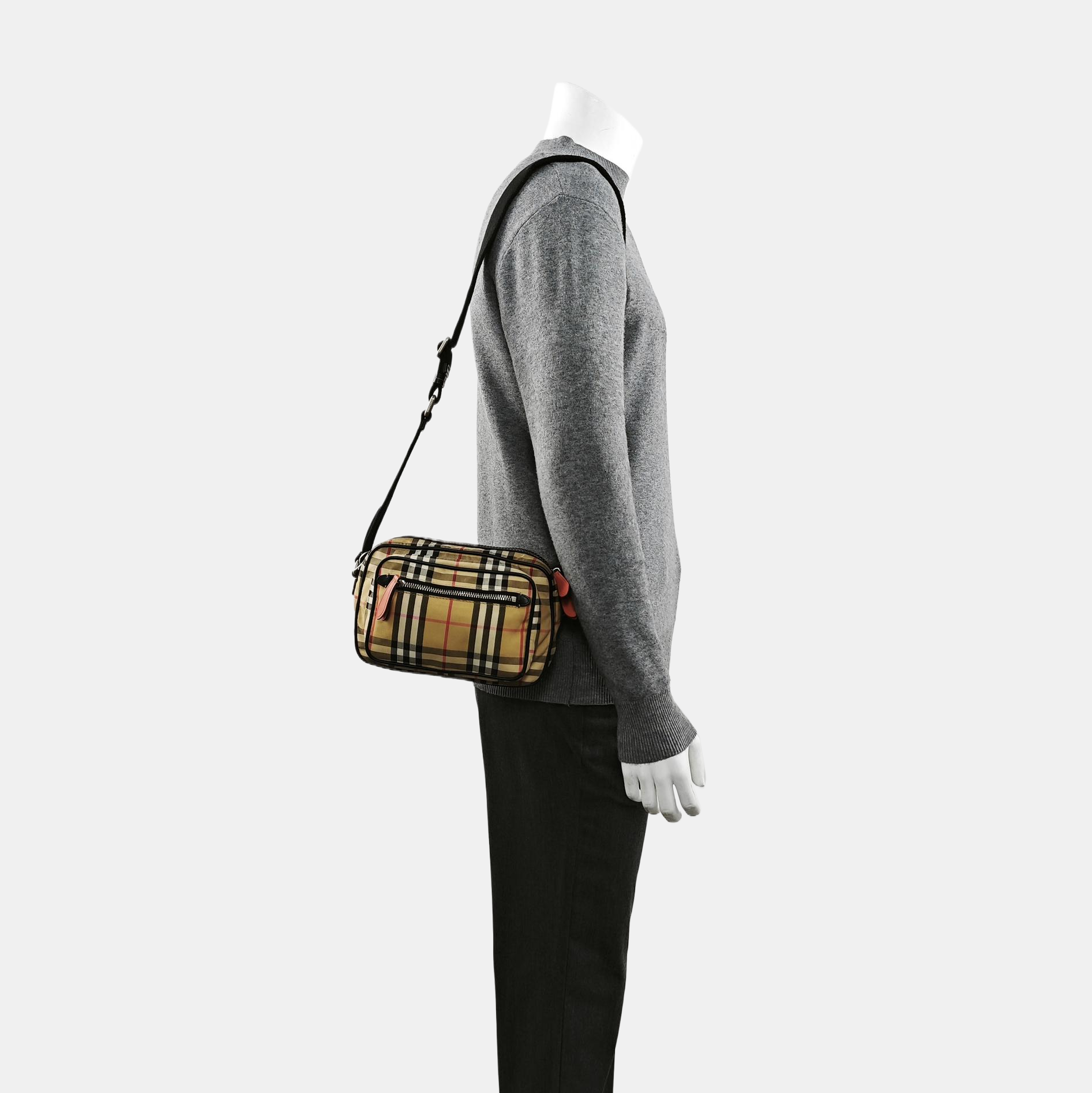 Canvas Belt Bag Brown