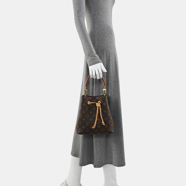 NÉONOÉ BB Monogram Coated Canvas Brown