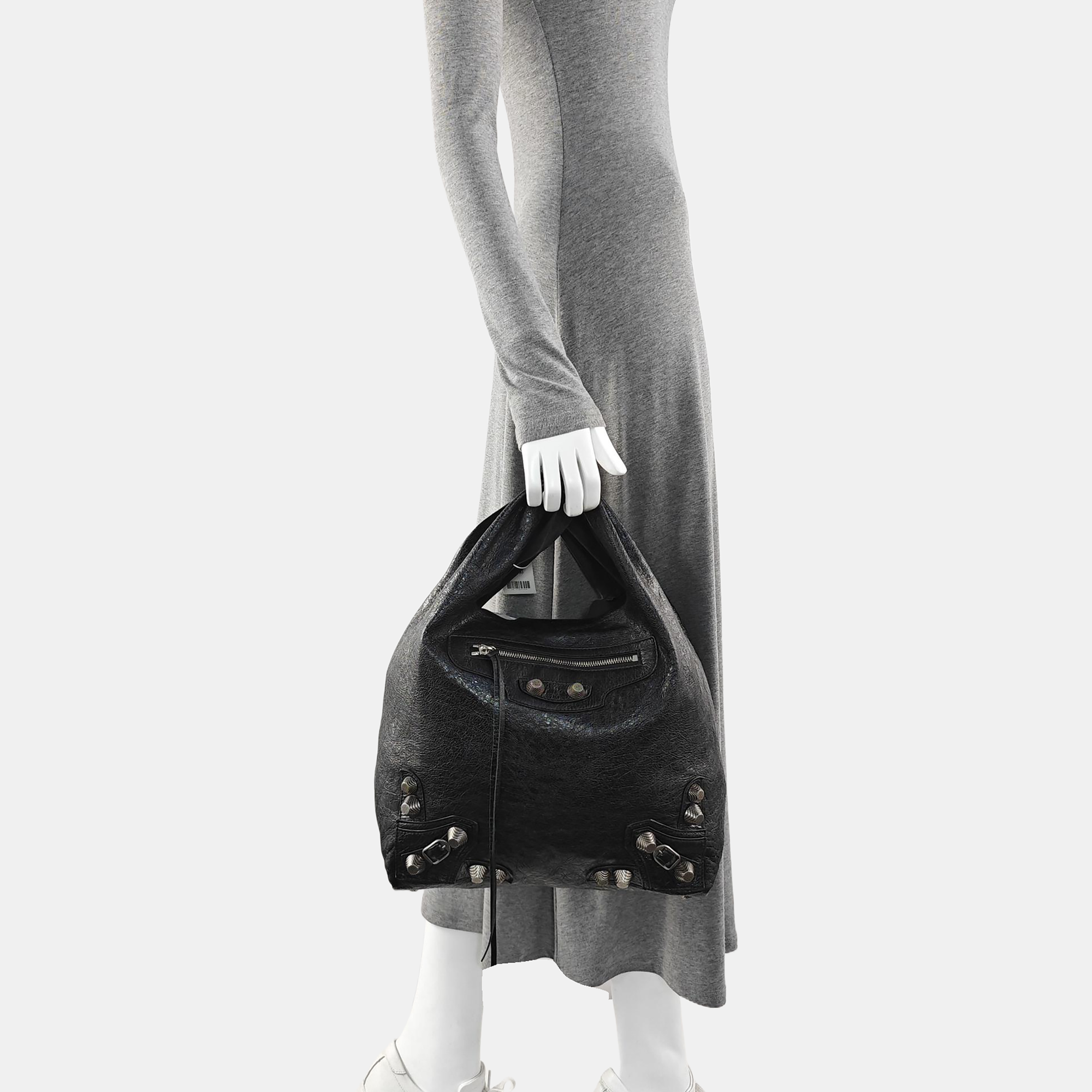 Le Cagole Lambskin Black