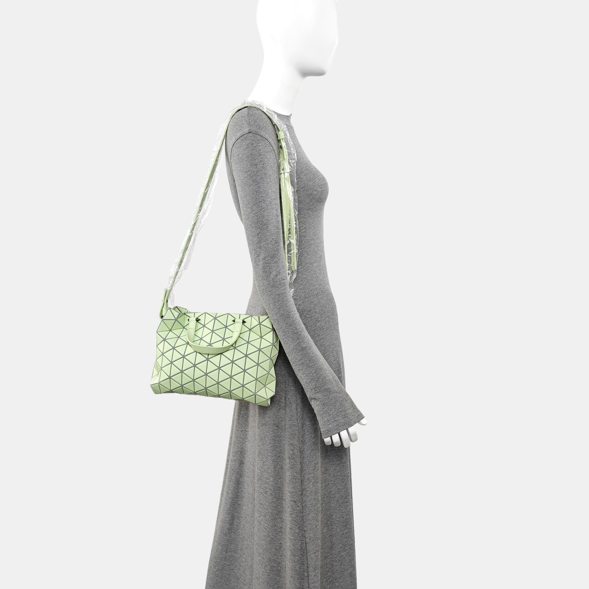 Special Material Tote Bag Green