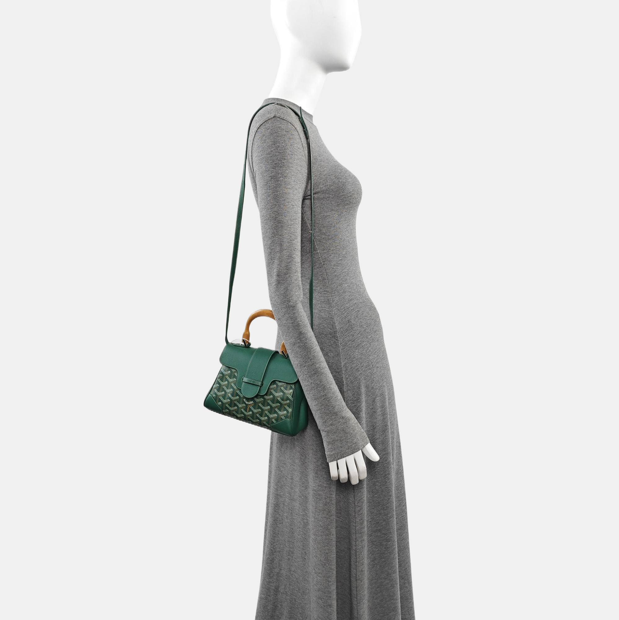 Saïgon Mini Coated Canvas Green