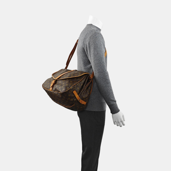 SAUMUR 35 Monogram Coated Canvas Brown
