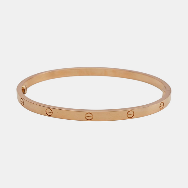 LOVE 18k Rose Gold Bangle