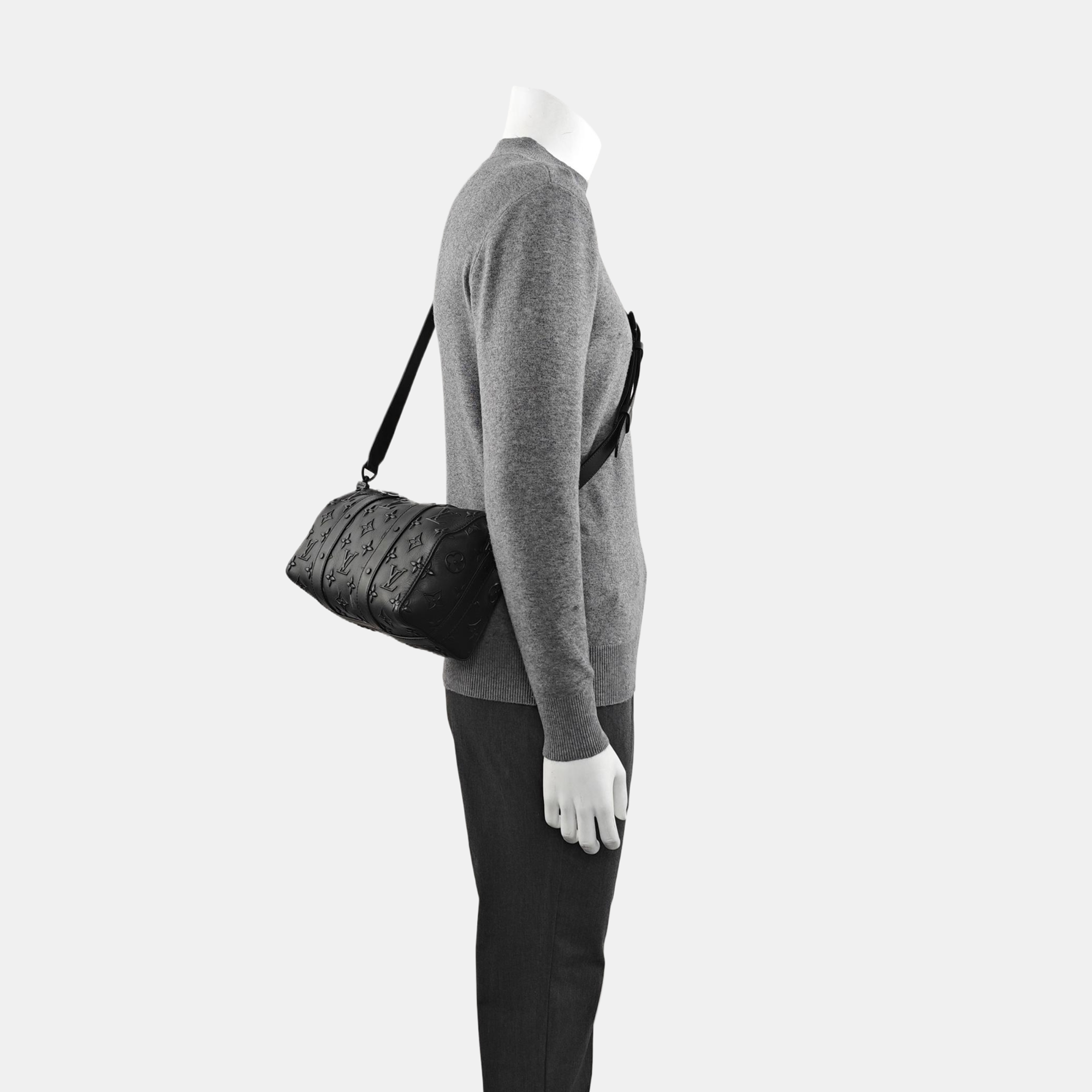 KEEPALL Calfskin Black
