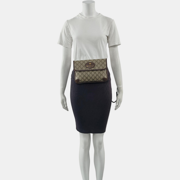 Neo Vintage Monogram Coated Canvas Beige