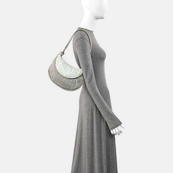 Gemelli Small Lambskin Gray