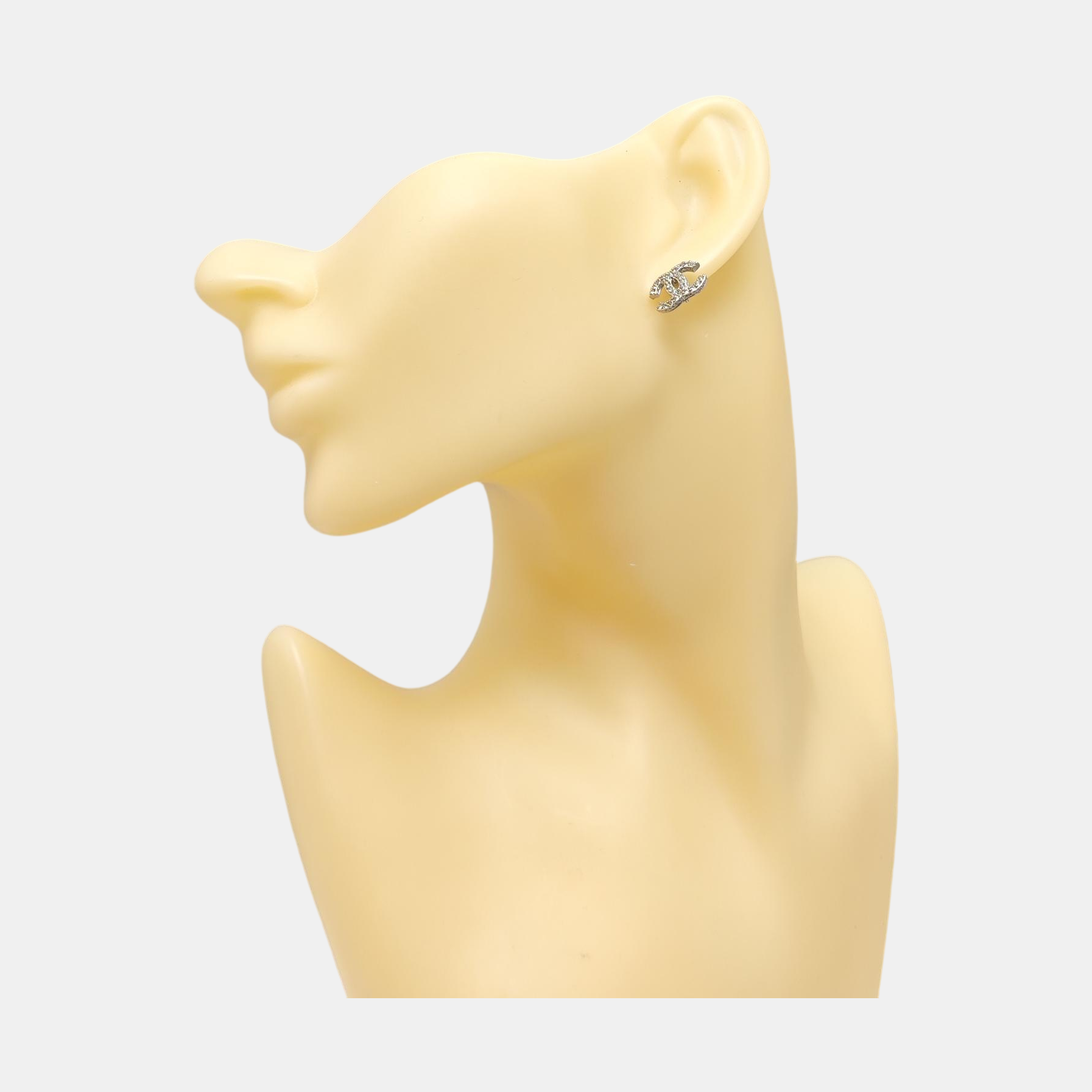 Single Earring Metal Silver Stud Earrings