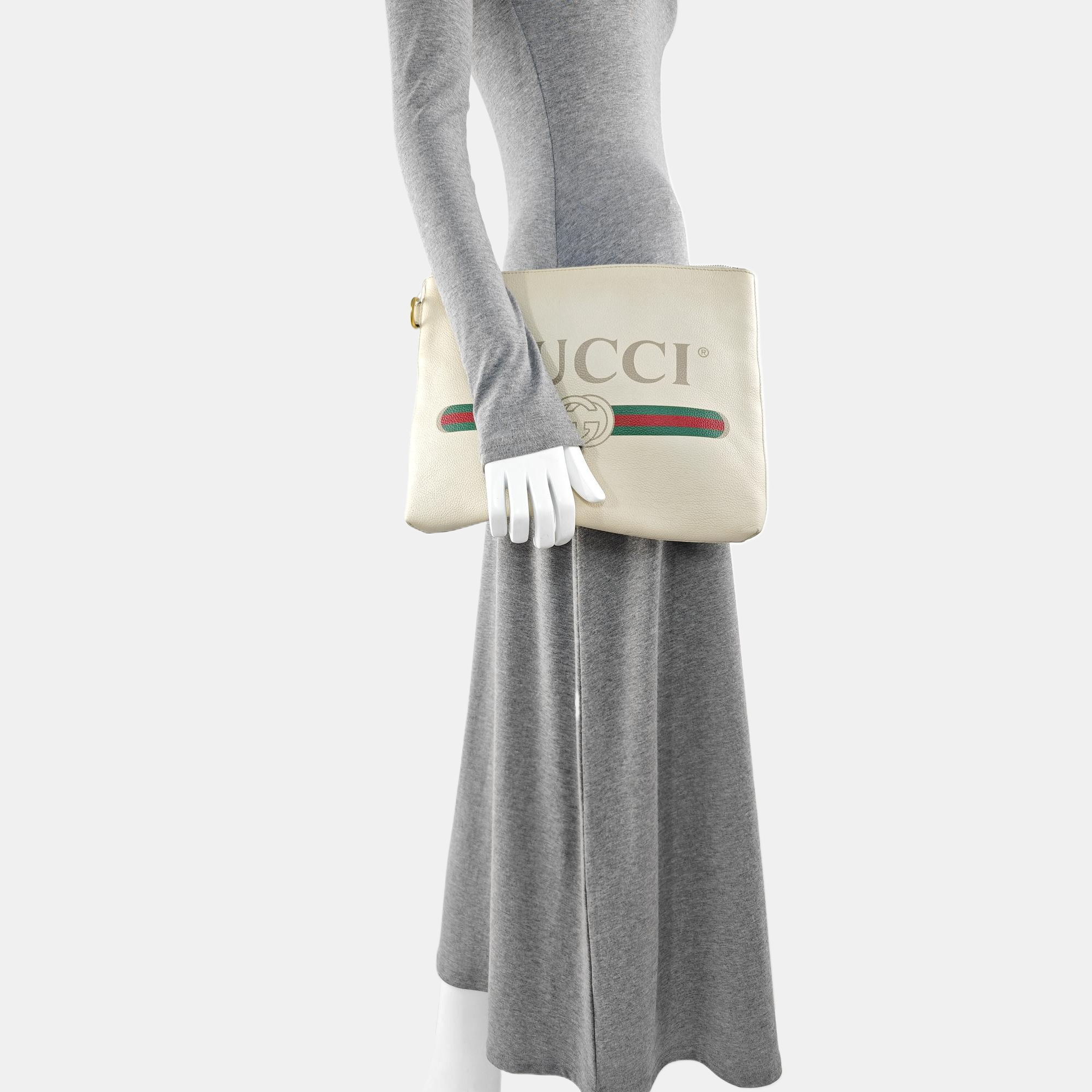 Print Calfskin White