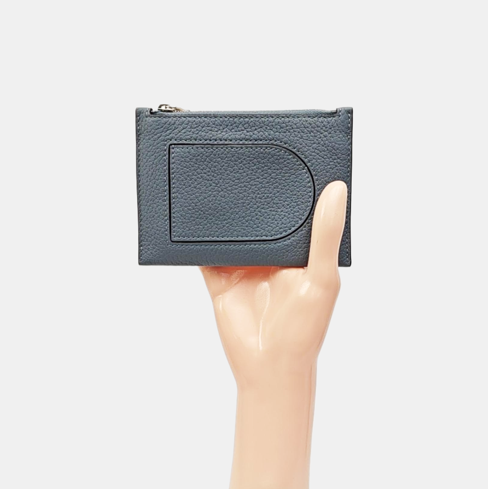 Pin Toy Mini Calfskin Blue Wallet