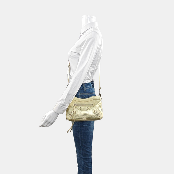 Classic City Mini Lambskin Gold