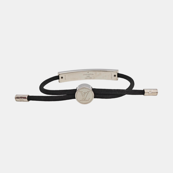 SPACE LV Metal Silver Bangle