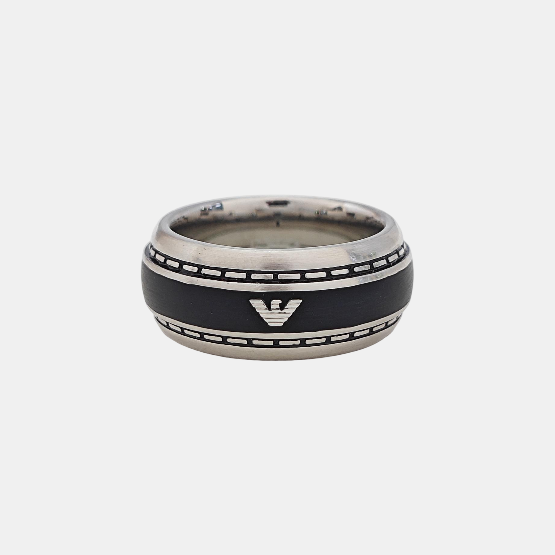 Stainless Steel Silver Ring EU 63