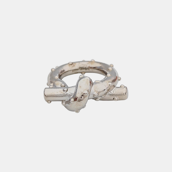 Metal Silver Ring EU 60
