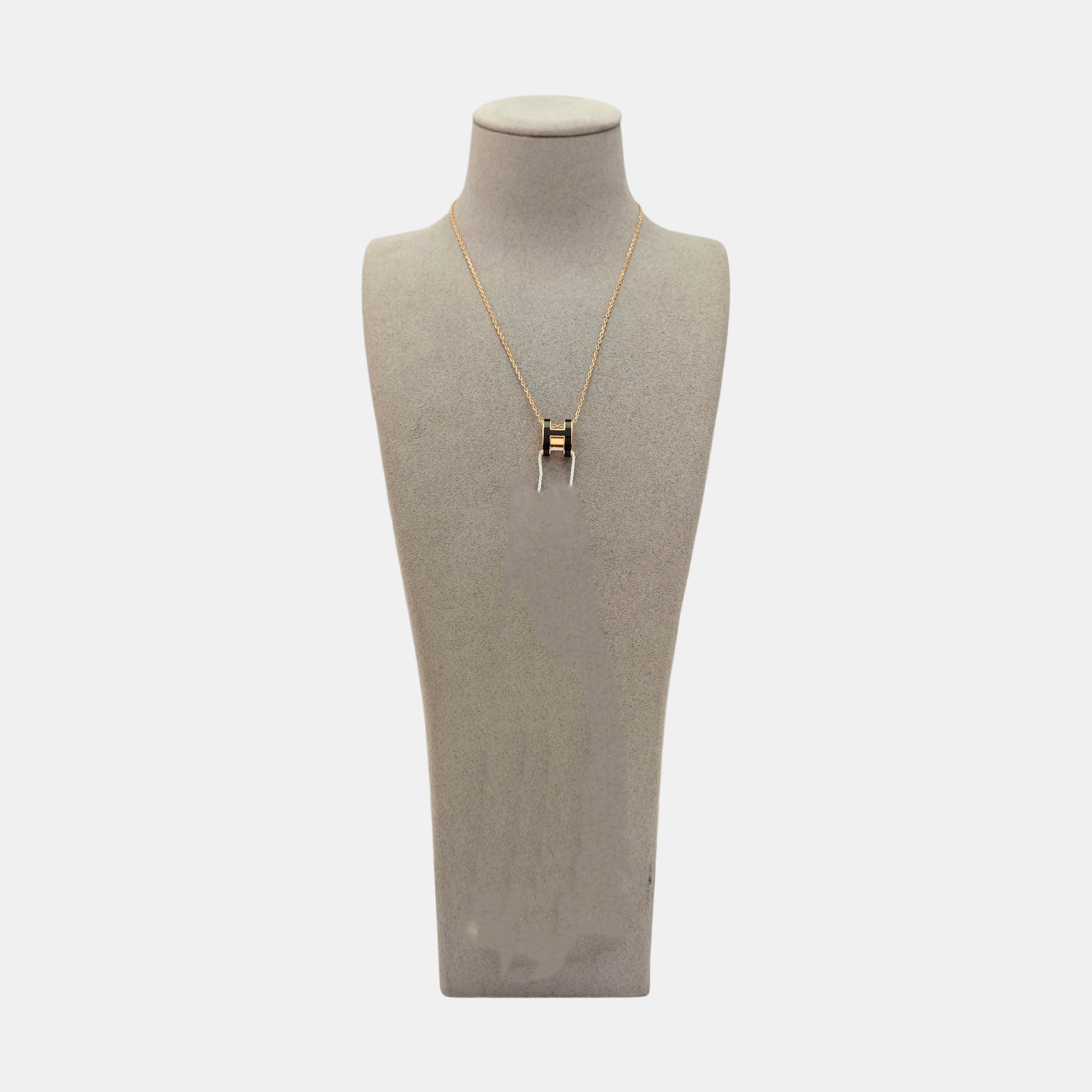 Pop H Metal Rose Gold Necklace