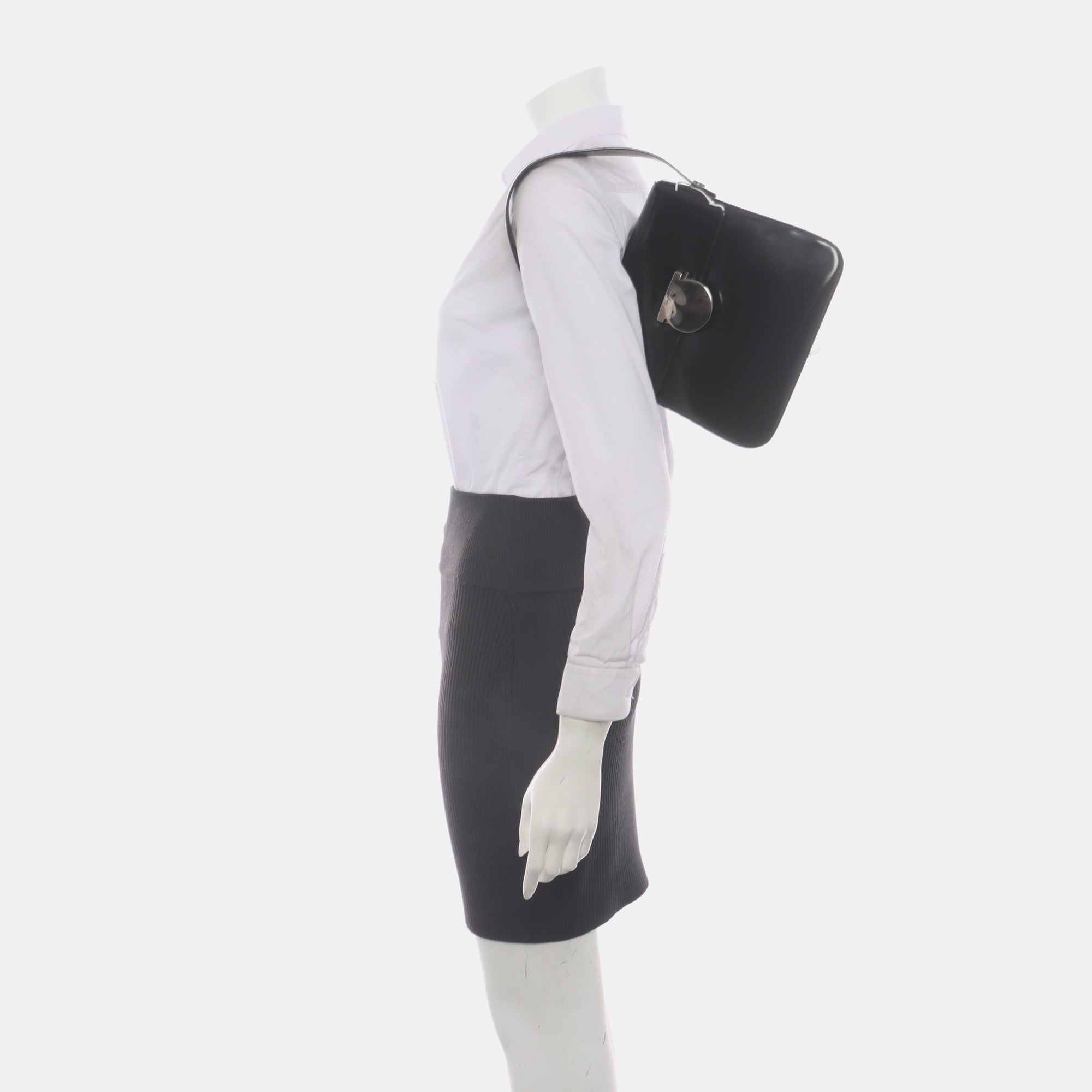 Kelly Calfskin Black