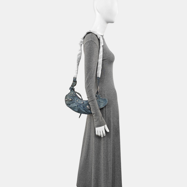 Le Cagole Small Denim Blue