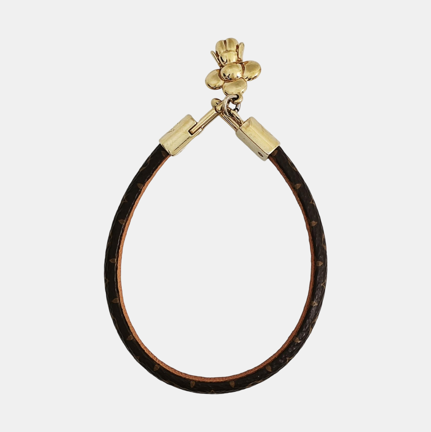 ALMA Coated Canvas Brown Bangle