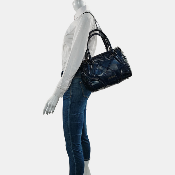 Gladstone Patent Leather Blue
