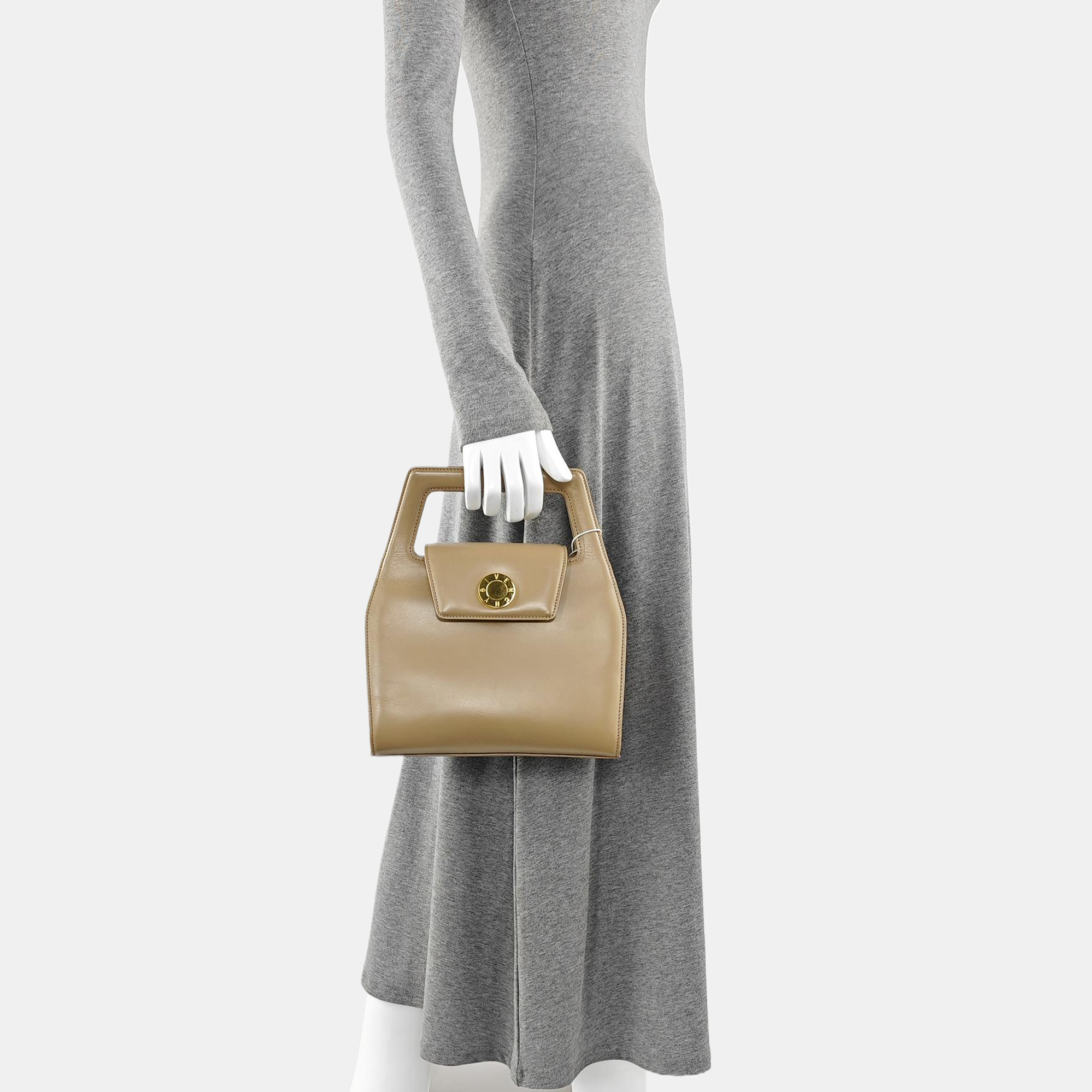 Calfskin Tote Bag Beige