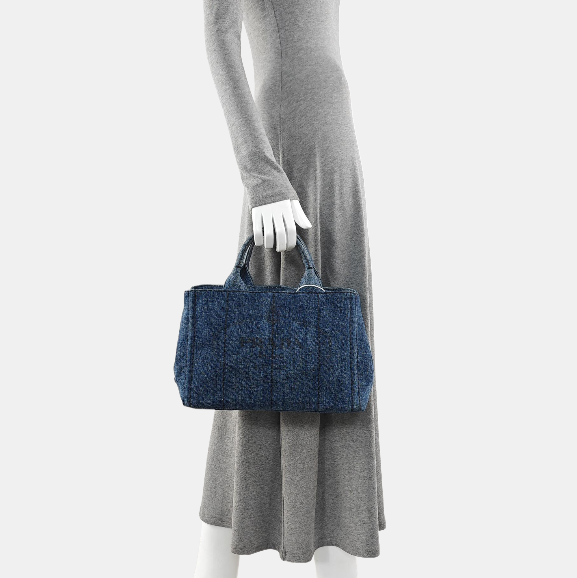 Denim Quilted Denim Blue