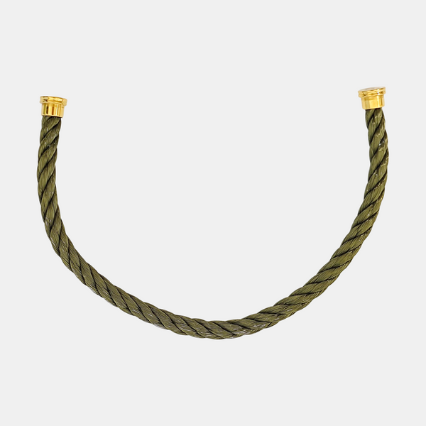Force 10 Steel Green Bracelet