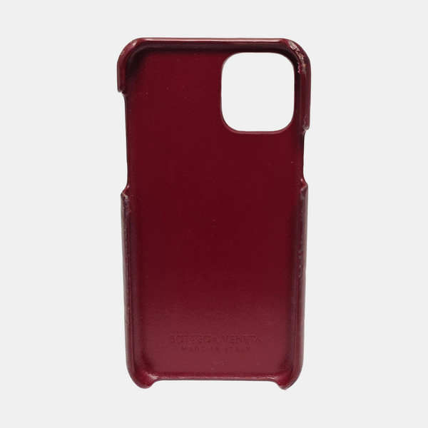 Leather Phone Case Red