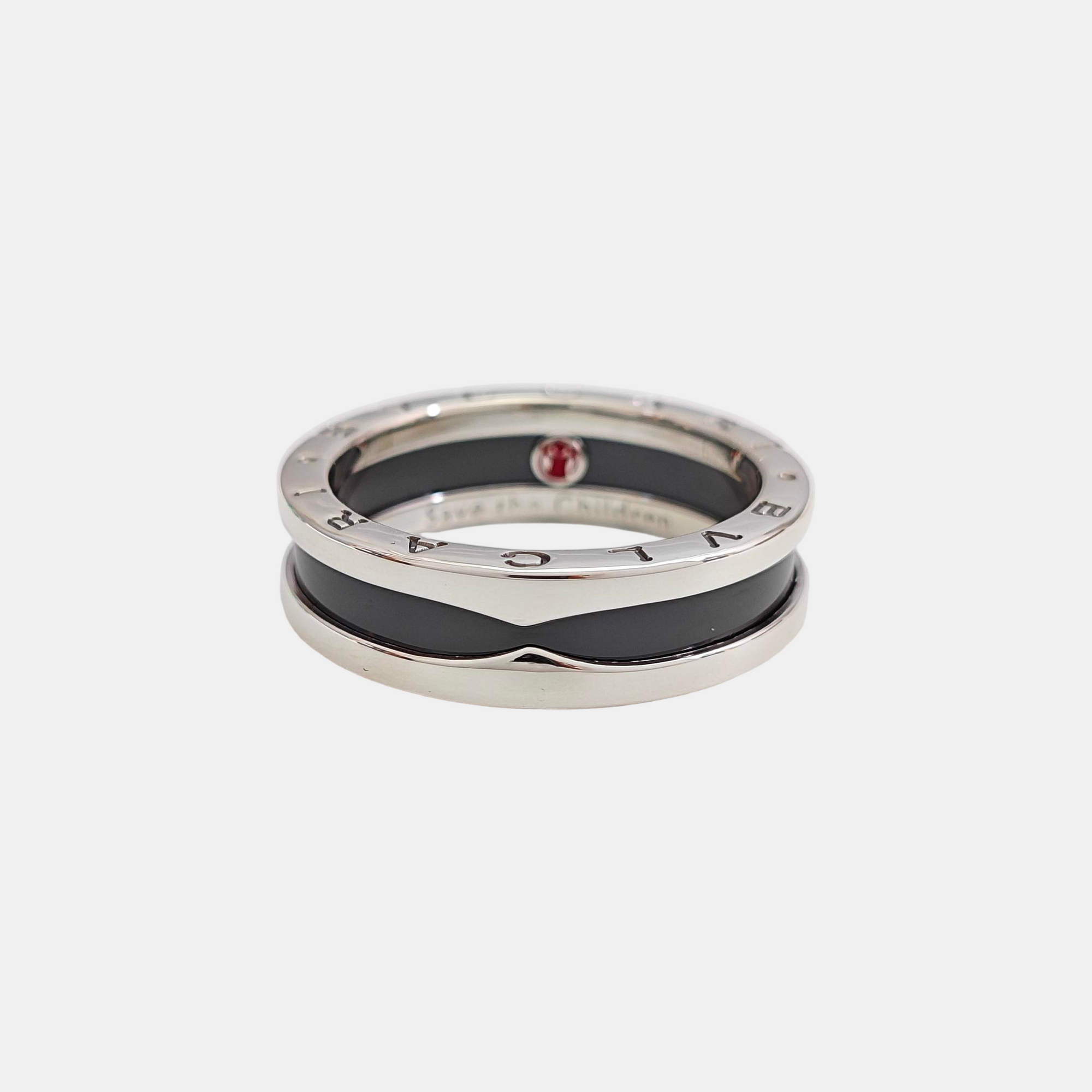 B.ZERO1 925 Sterling Silver Ring EU 62