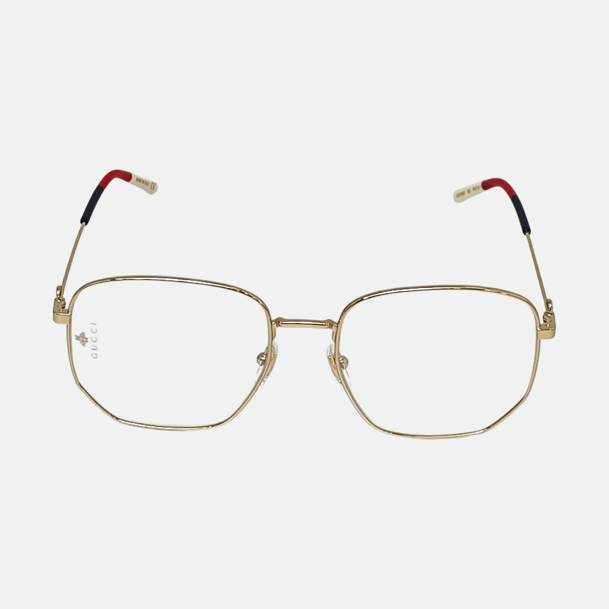 Metal Eyeglasses Rose Gold
