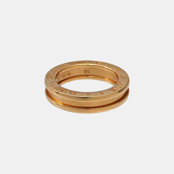 B.ZERO1 18k Rose Gold Ring EU 50