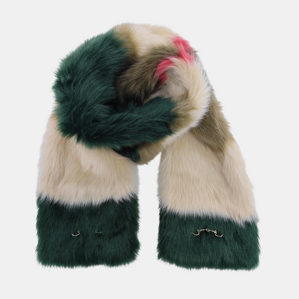 Polyester Scarf Brown